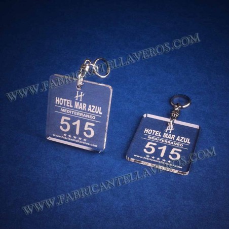 Llaveros Personalizados Gota Pequeña 3mm