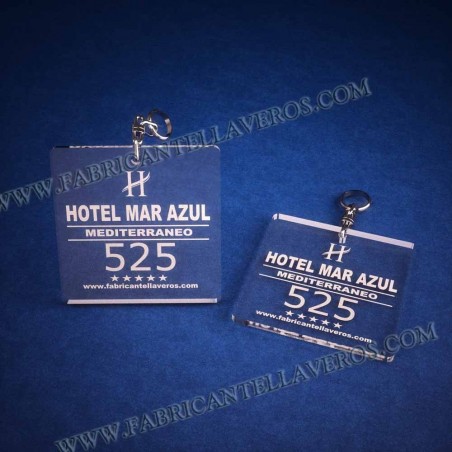 Llaveros Personalizados 100x100mm Cuadrados 3mm