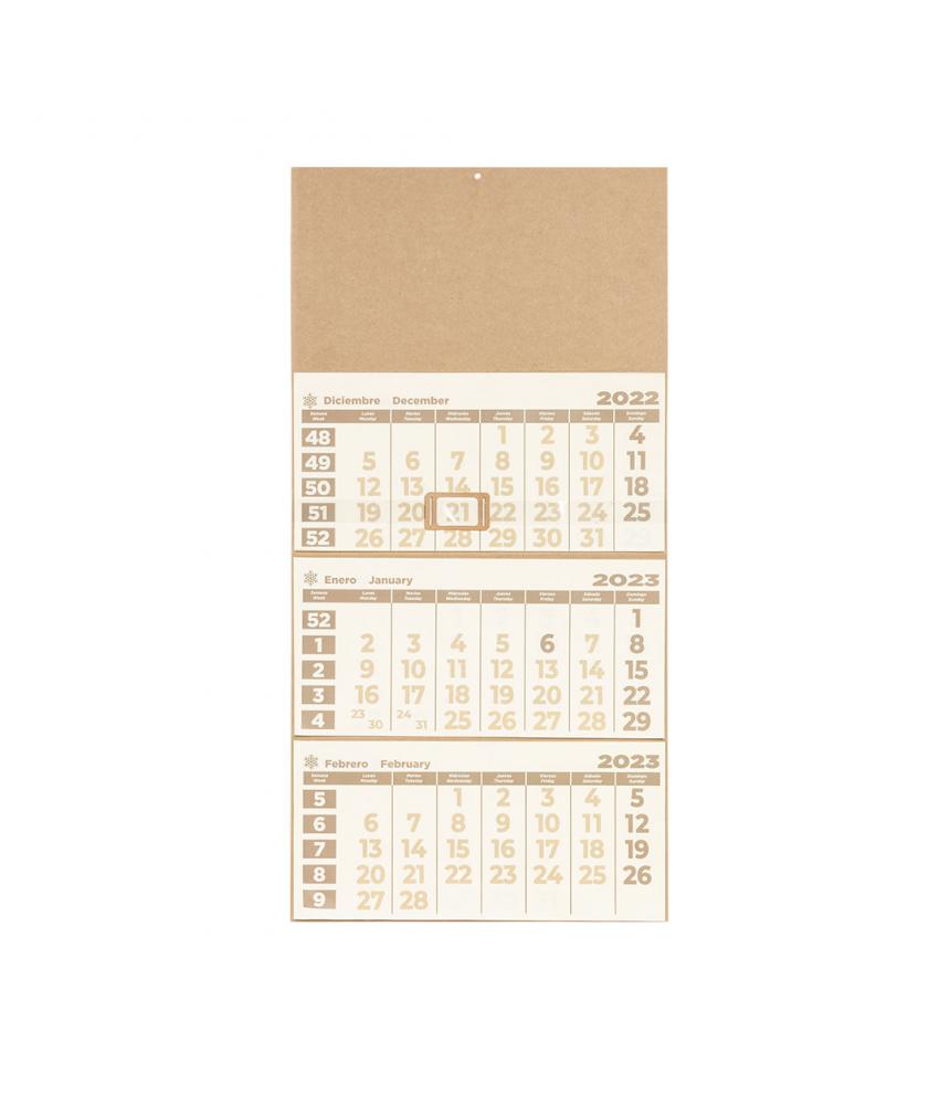 Calendario Pared Trimestral Bremex