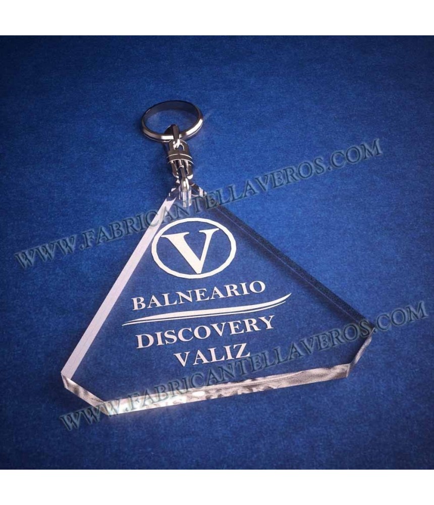 Llaveros Personalizados 100x60mm Rectangulares 8mm