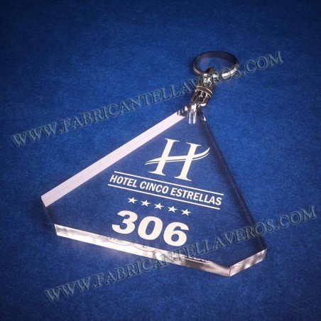 Llaveros Personalizados 100x60mm Rectangulares 8mm