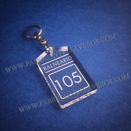 Llaveros Personalizados 75x50mm Ovalados 8mm