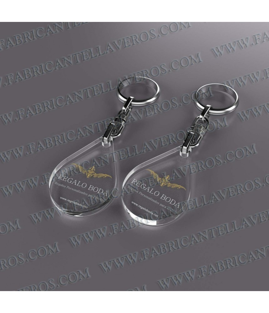 Llaveros Personalizados Forma Casa en Digital 50x50mm grosor 6mm